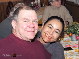 Karinchen und Hansi P. im GH Timo am 5.12.2025